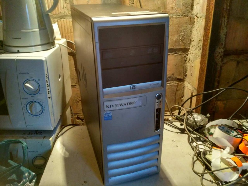 Брендовый системный блок HewlettPackard Compaq DC7700 Convertible Minitower