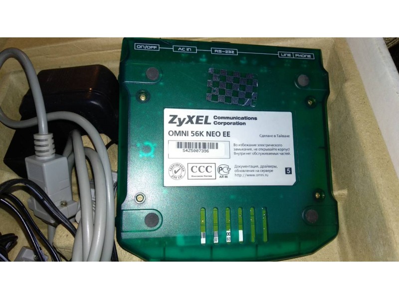Модем ZyXel Omni 56K Neo EE