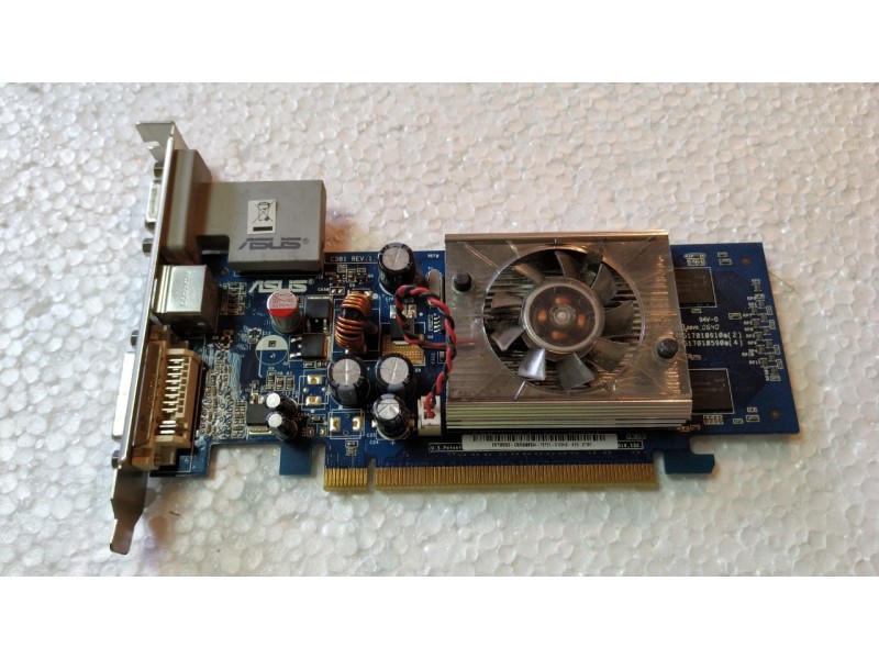 Видеокарта EN7300GS/HDT/256M/A 256Mb PCI-E