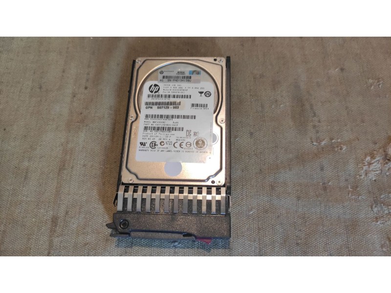 Серверный жёсткий диск HP SAS 300Gb EG0300FBDSP 2.5