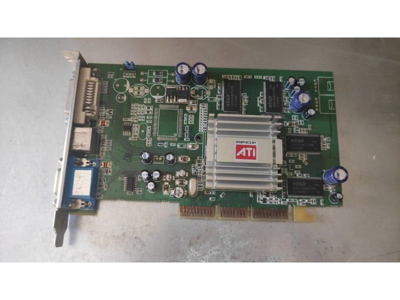 Видеокарта ATI Radeon 9250 128mb V/D/VO AGP