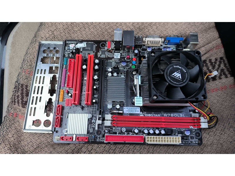 Материнка BIOSTAR A780L3L + Процессор AMD Athlon II X2 240 2.8GHz