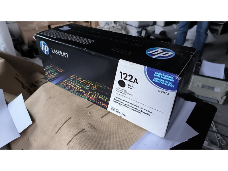 Новий чорний картридж HP Q3960A LaserJet 122a