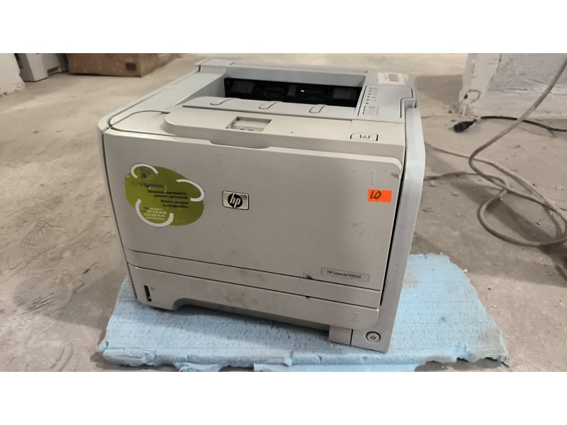 Принтер HP LaserJet P2035 №10