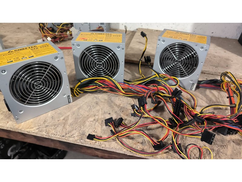 Три непрацюючих Chieftec 400-450W