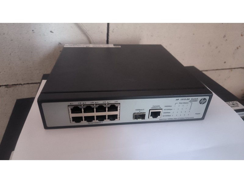 Комутатор HP 1910-8G JG348A