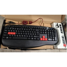 Клавiатура A4Tech X7-G300 USB, чорна, Ігрова, 3xFast