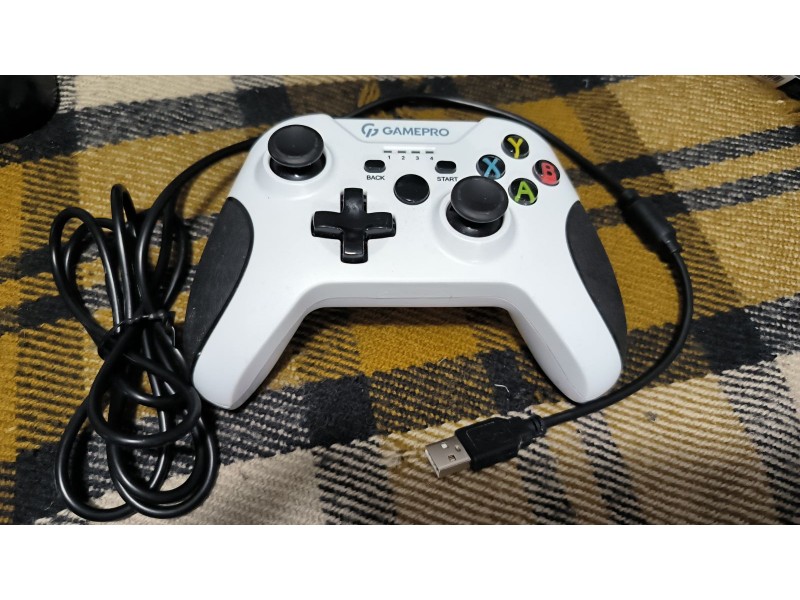 Геймпад-джостик GamePro MG450W White-Black