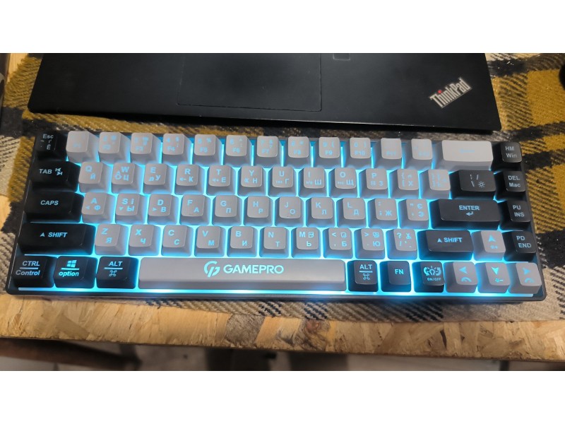 Клавиатури беспроводі GamePro GK935 Wireless Black