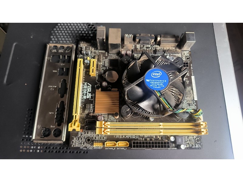 Материнськи плати ASUS H81M-R + i3-4170