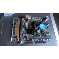 Материнська плата GIGABYTE  H110M-s2v +i3-7100