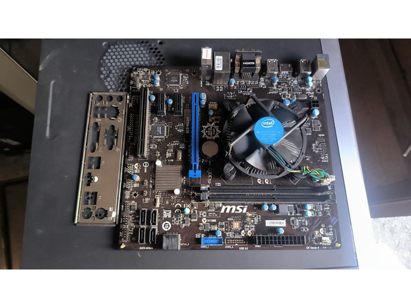Материнська плата MSI H97M-P35 +i3-4160