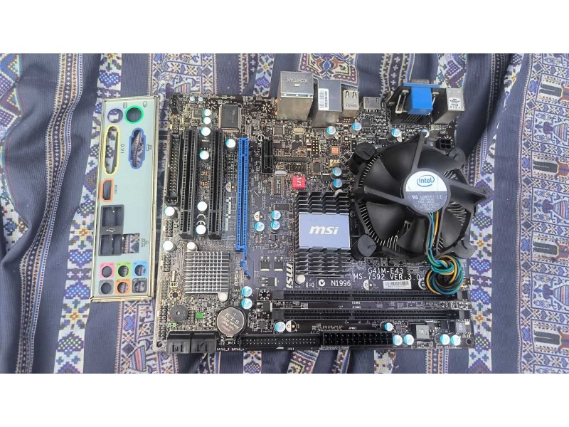 Материнськa платa MCI G41M-E43 HDMI DDR3 + E5300