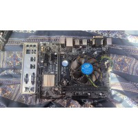 Материнська плата ASUS H110M-K +i3-7100