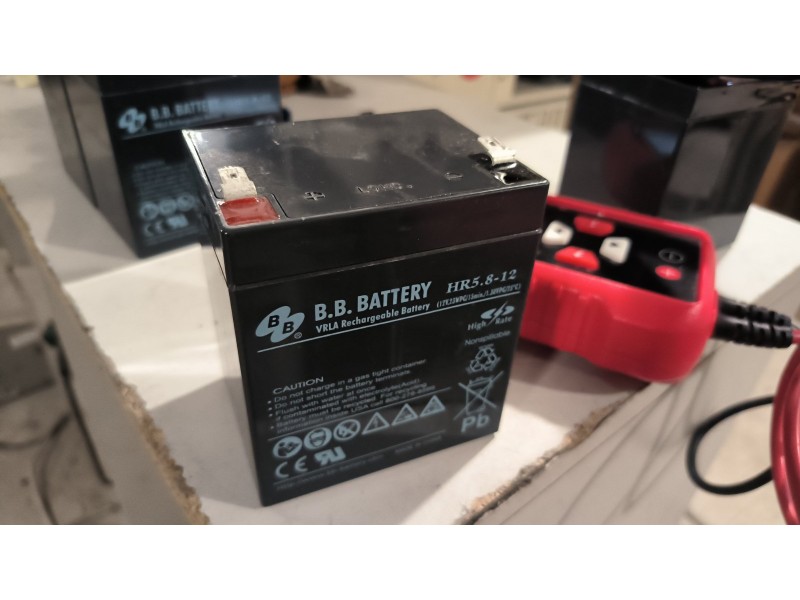 Акумуляторні батареї BB Battery HR 5.8-12 (12V 5.8Ah) 86%