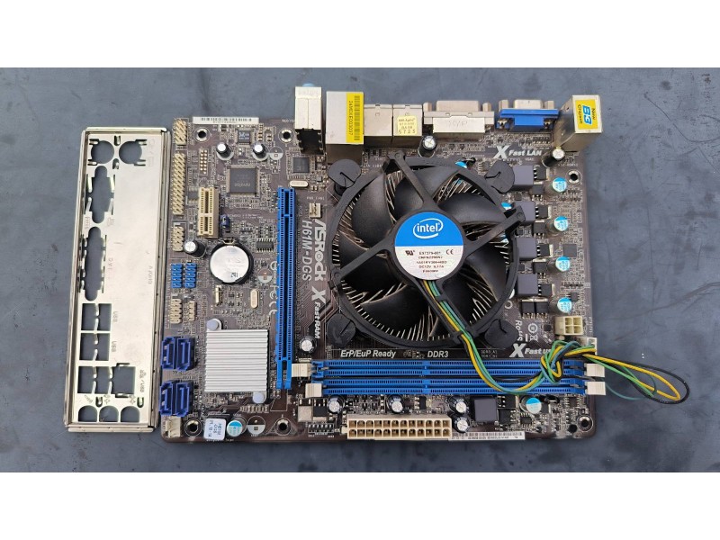 Материнська плата ASRock H61M-DGS