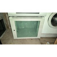 Шафи серверні білі широке скло 9U