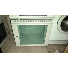 Шафи серверні білі широке скло 9U