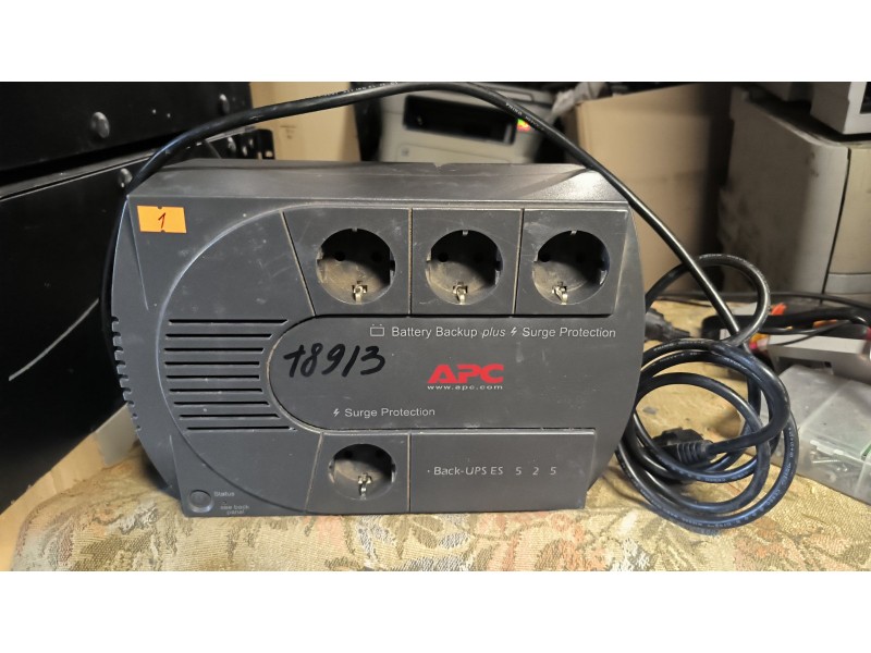Безперебійник ДБЖ APC Back-UPS ES 525 BE525-RS №1