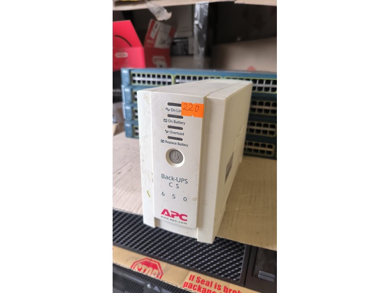 Бесперебійник ДБЖ APC Back-UPS 650 BK650EI №220