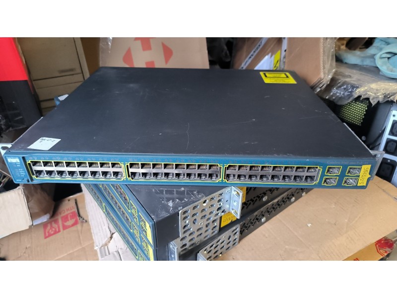 Комутатор Cisco WS-C3560G-48PS-S POE