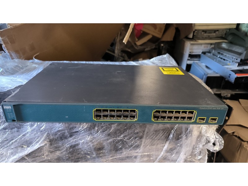 Комутатор Cisco Catalyst 3560 series PoE-24 WS-C3560-24PS-S V05