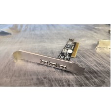 Контроллер PCI to USB (3+1) PI2212-14X2B Контроллер PCI to USB (3+1) PI2212-14X2B