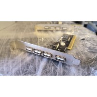 Контроллер PCI to USB (4+1) VIA6202