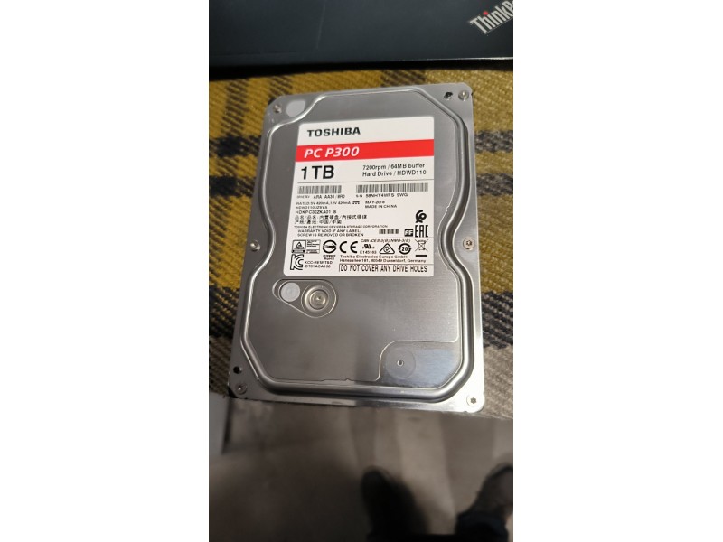 Жорсткий диск HDD TOSHIBA PC P300 1TB №8