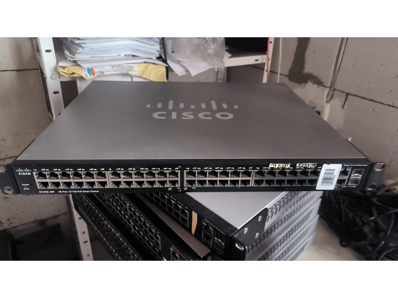 Комутатор CISCO SF200E-48P POE Smart Swith