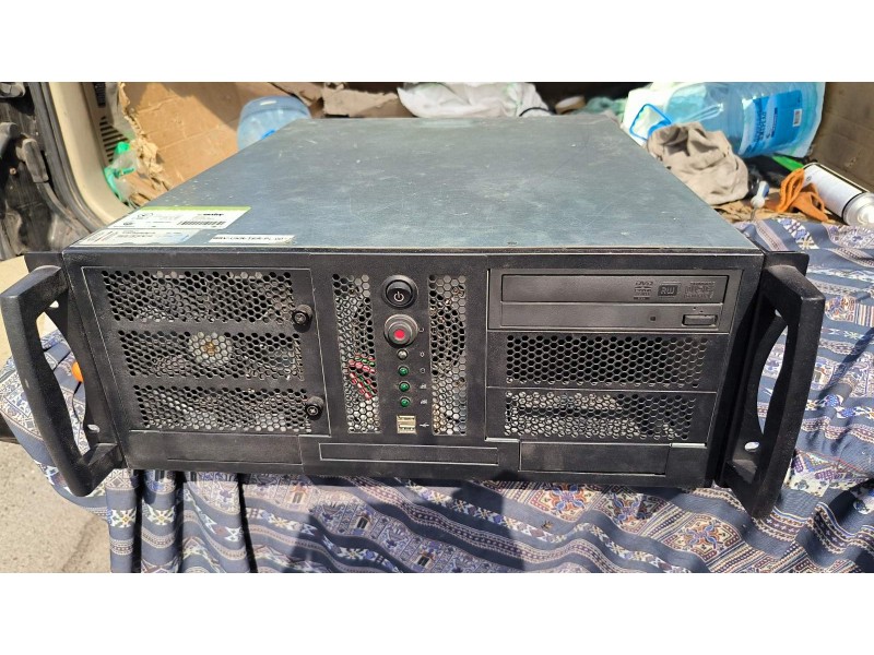 Серверний корпус 4U Black