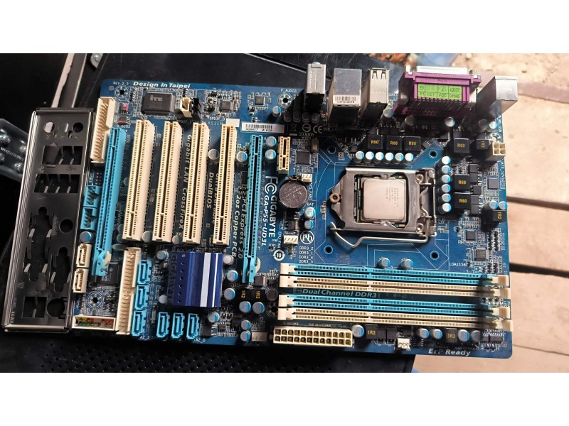 Комплект Gigabyte P55-UF3L +i5-760