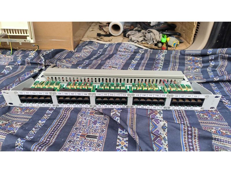 Телефонна патч панель ER&M під 50 телефонів