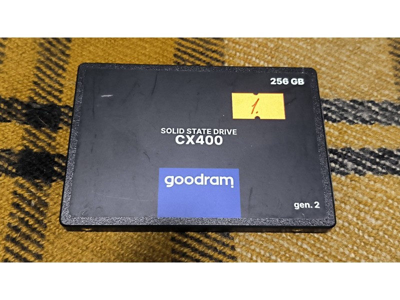 Диск SSD 256Gb goodram CX400 №1