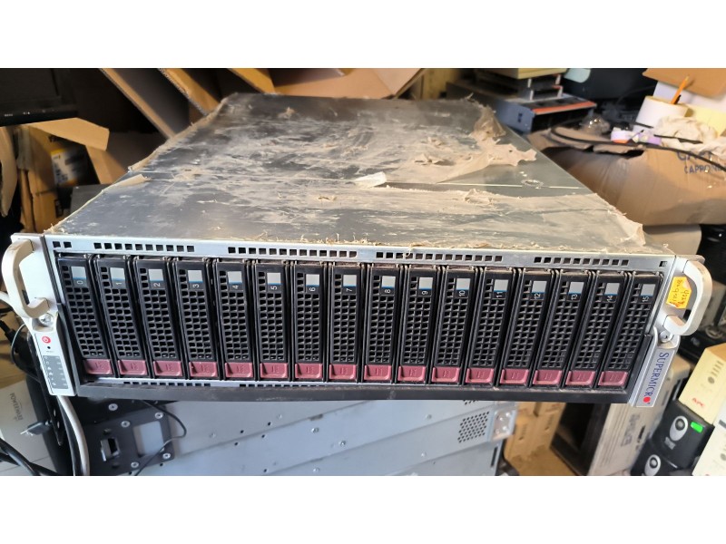 Сервер Supermicro два Xeon E5645 DDR3 24Gb SAS 8Tb