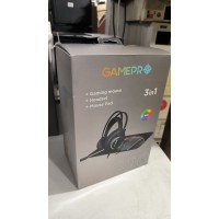 Комплект GamePro (мишка + килимок + гарнітура) Combo 3 в 1 (GS890) Комплект GamePro (мишка + килимок + гарнітура) Combo 3 в 1 (GS890)