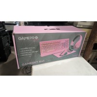 Якісна металева клавіатура GamePro Pink USB Якісна металева клавіатура GamePro Pink USB