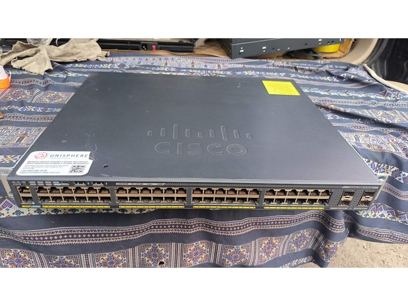 Комутатор Cisco WS-C2960X-48FPS-L POE