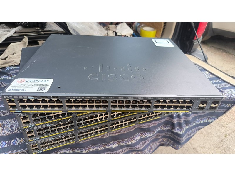 Комутатори Cisco WS-C2960X-48LPS-L POE