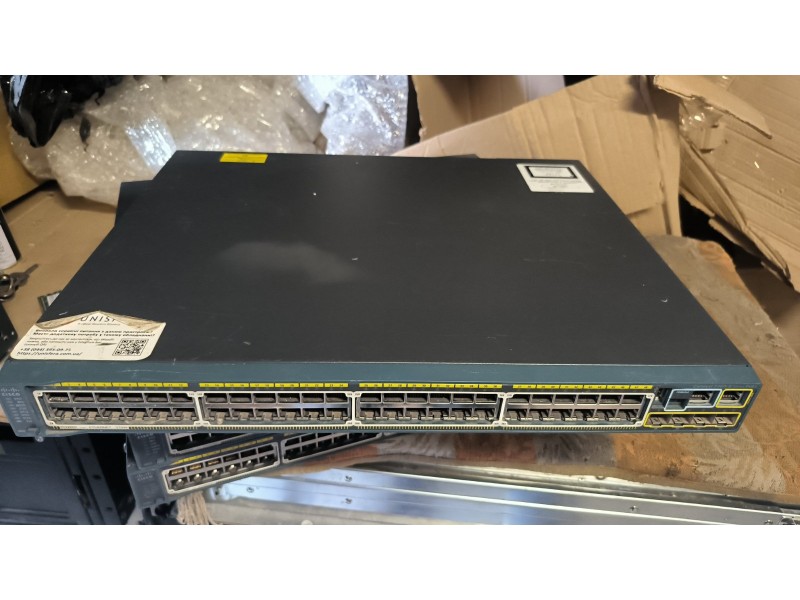 Комутатор Cisco WS-C2960S-48LPS-L S Series POE+