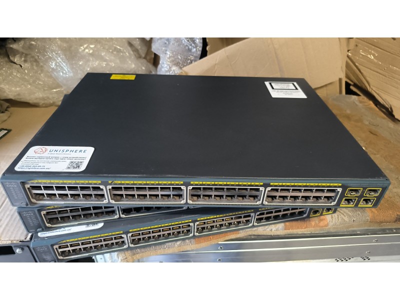 Комутатори Cisco WS-C2960-48PST-L POE