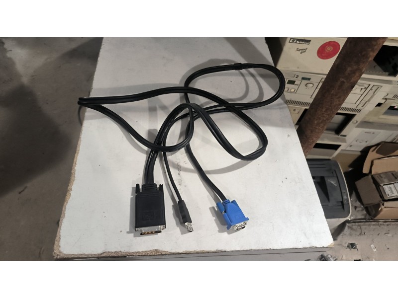 Кабель Ewell до проектора M1-DA, DVI 30+5 to VGA, USB (EW501)
