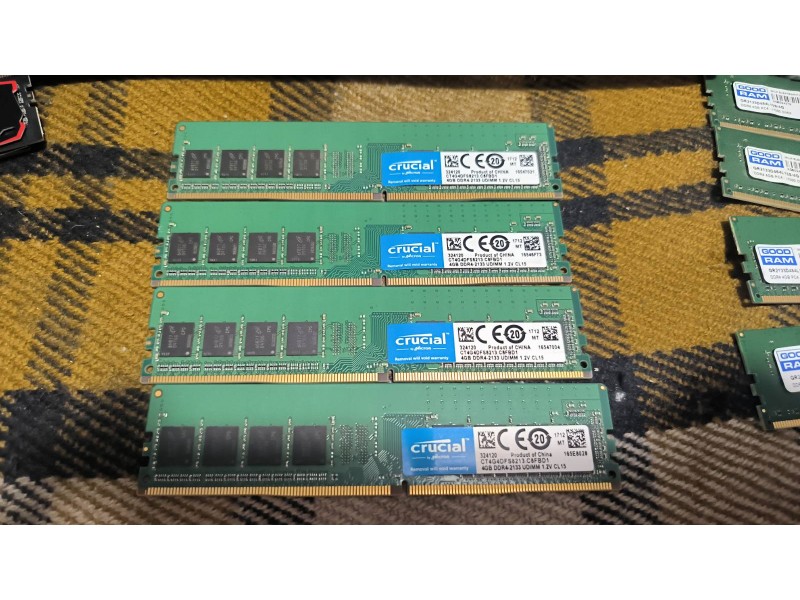 Память DDR4 4Gb Crustal 2133