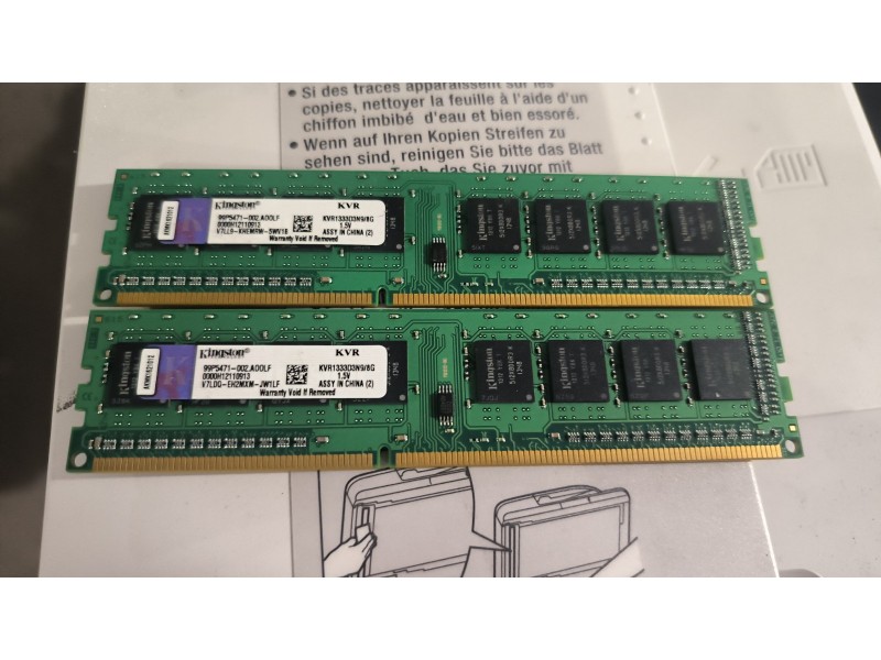 Память DDR3 8Gb KVR1333