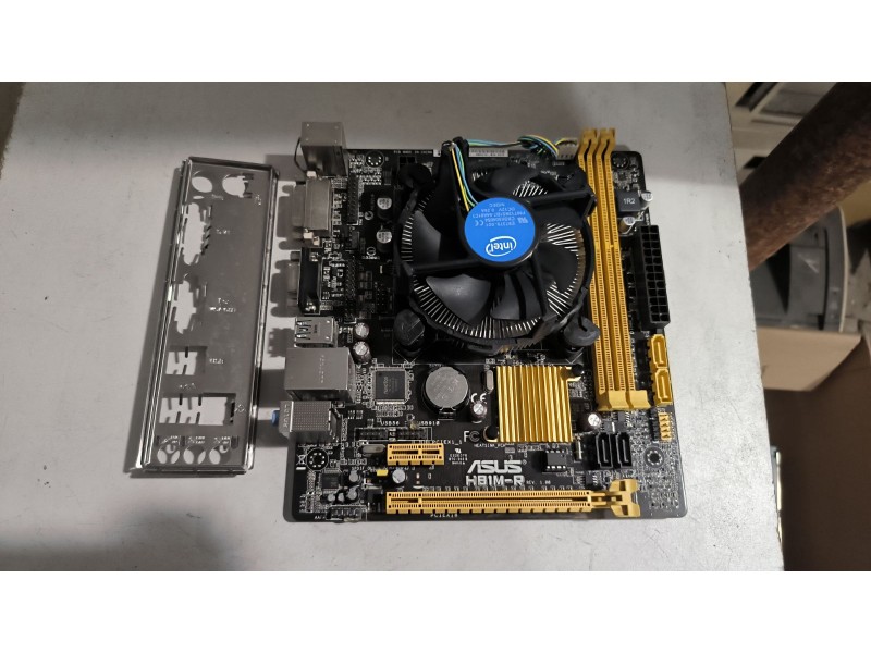 Комплект ASUS H81M-R + i5-4460