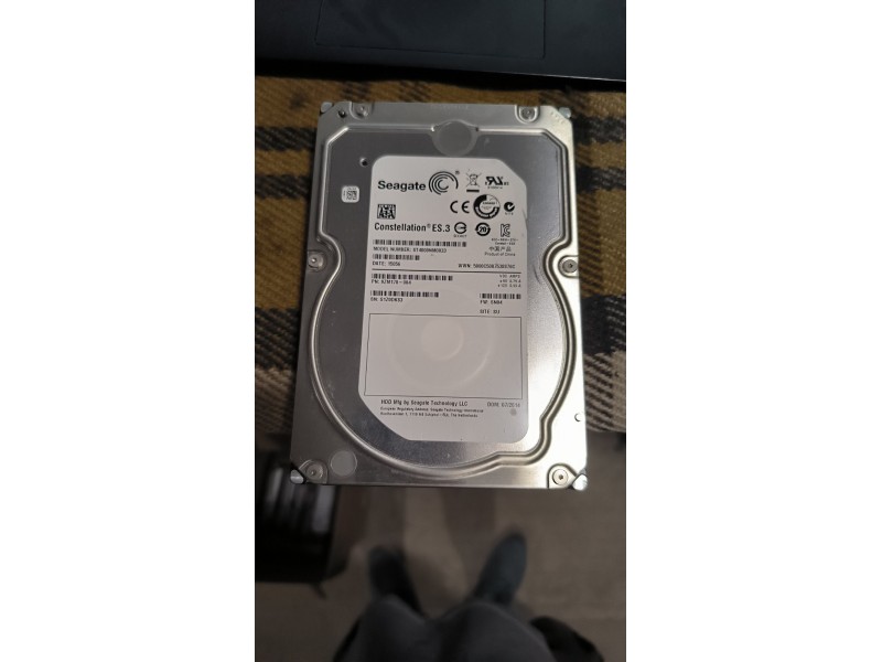 Жорсткий диск Seagate Constellation ES.3 4Tb 7200об/хв SATA 3.5 (ST4000NM0033) №5