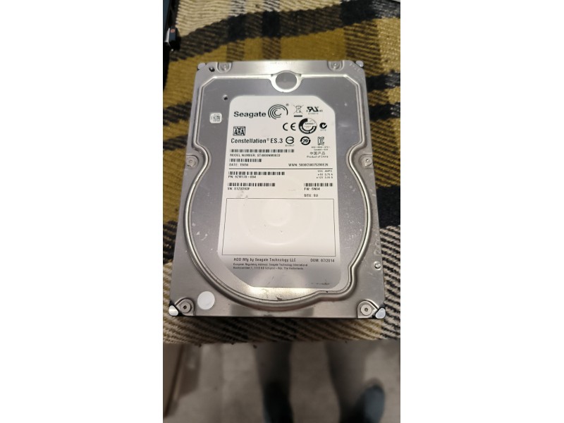 Жорсткий диск Seagate Constellation ES.3 4Tb 7200об/хв SATA 3.5 (ST4000NM0033) №6