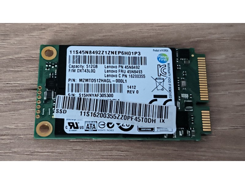 Диск SSD msata 512gb Samsung
