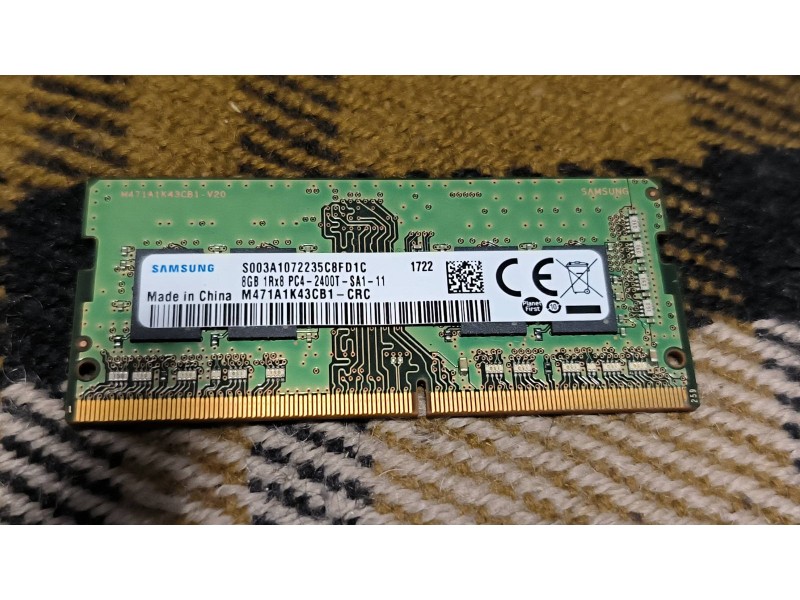 Ноутбучна DDR4 8Gb PC4-2400 Samsung