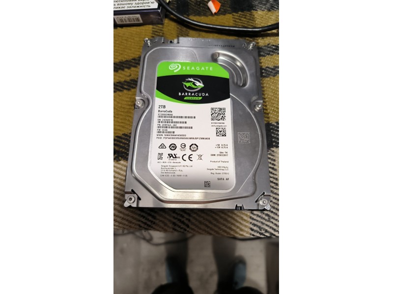 Жорсткий диск Seagate BarraCuda ST2000DM006 2TB №13